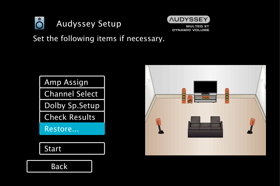 GUI AudysseySetup X1200E3